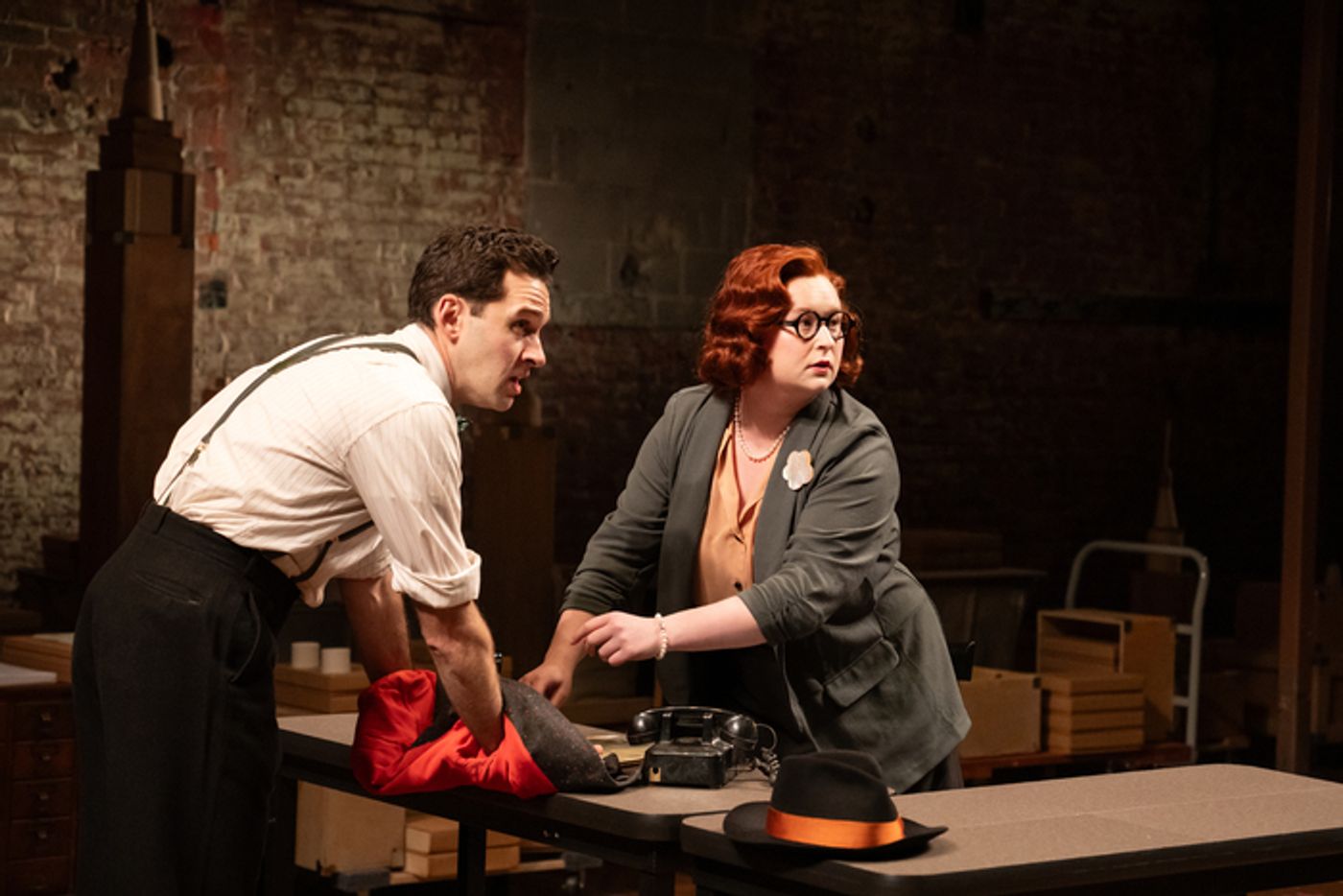 Photos: First Look at Santino Fontana, Rebecca Naomi Jones, and More in I CAN GET IT FOR YOU WHOLESALE Off-Broadway  Image