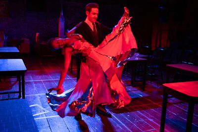 Joy Woods and Santino Fontana Photo