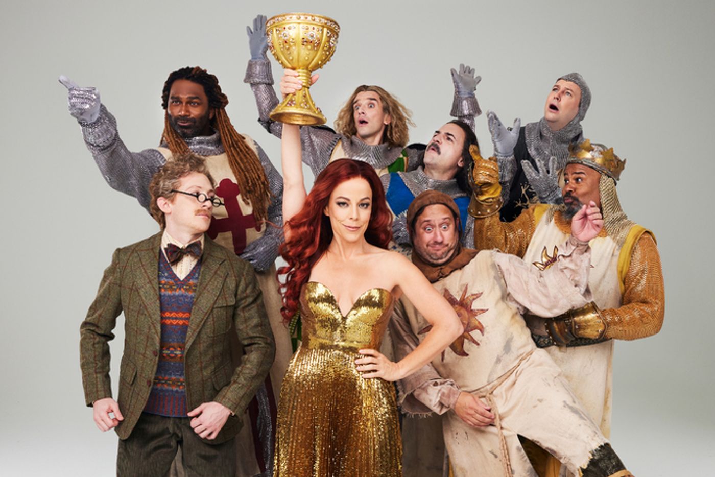 Photos: Get a First Look at the Cast of SPAMALOT on Broadway  Image