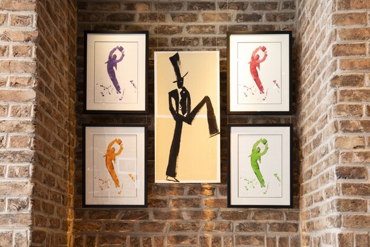 Tommy Tune Art Exhibition at CIVILIAN Hotel at 