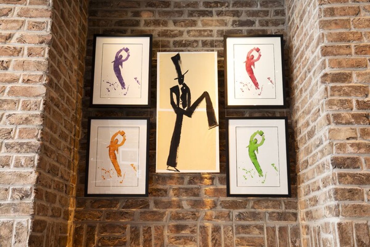 Tommy Tune Art Exhibition at CIVILIAN Hotel at 