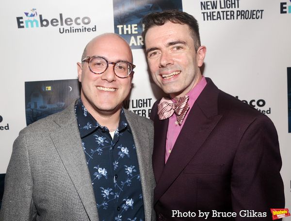 Josh Blye and Playwright Owen Panettieri  Photo