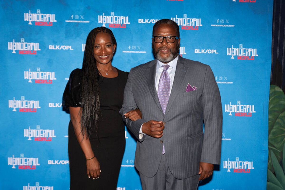 Erika Woods and Wendell Pierce at 