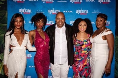 2370 Brennyn Lark, Khalifa White, James Monroe Iglehart, Jennie Harney-Fleming, and T Photo