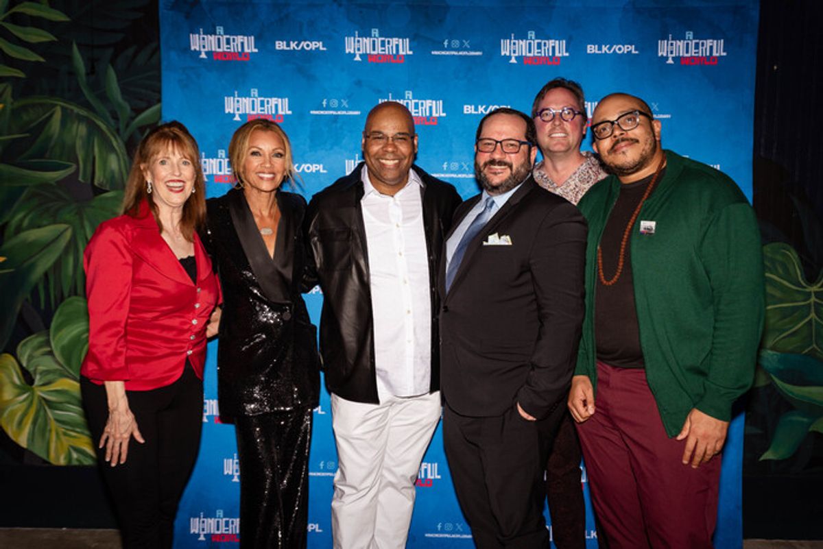 Liz Curtis, Vanessa Williams, James Monroe Iglehart, Carl White, Gregory Rae, Aurin Squire at 