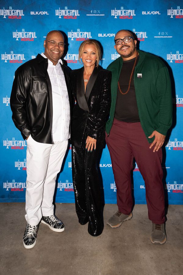 James Monroe Iglehart, Vanessa Williams and Aurin Squire Photo