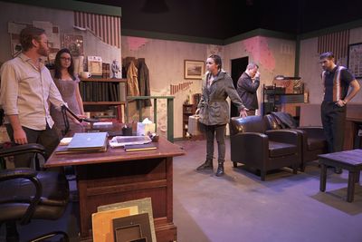Steve Andrews, Leila Almas Rose, Melany Smith, Patrick Gallagher, and Freddy Giorland Photo