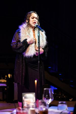 Annie Ester in Wrecking Ball     Photo by David Ovitsky  Photo