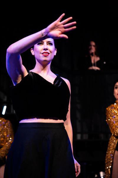 Shannon McGee and Annie Ester in Black and Gold    Photo by David Ovitsky  Photo