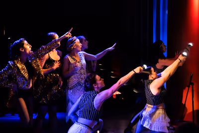The cast of Speakeasy Social     Photo by David Ovitsky  Photo