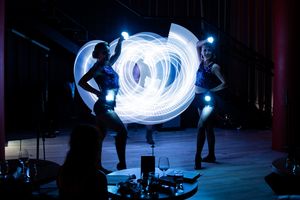 Jazmine Raye, Andrea Palesh, and Halle Augenstein in All Night Lights    Photo by Dav Photo