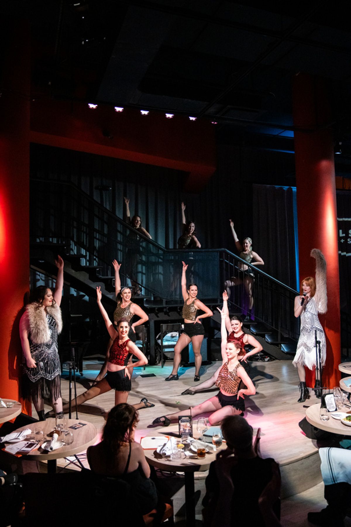 The cast of Speakeasy Social     Photo by David Ovitsky  at 