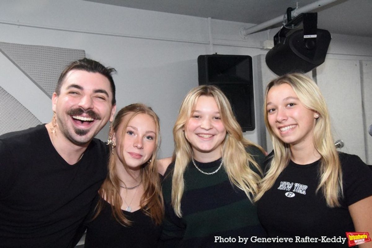 Nick Prez, Sylvia Smith, Reese Rehl and Avery Rehl at 