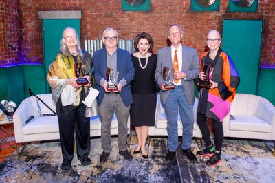 Jennifer Tipton, Richard Nelson, Lois Stark, Scott Lehrer, and Susan Hilftery Photo
