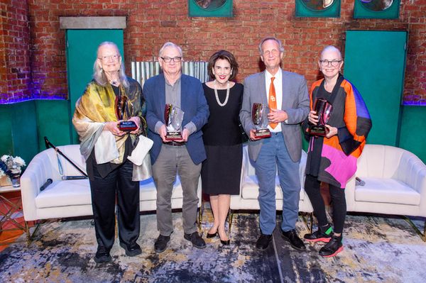Jennifer Tipton, Richard Nelson, Lois Stark, Scott Lehrer, and Susan Hilftery Photo