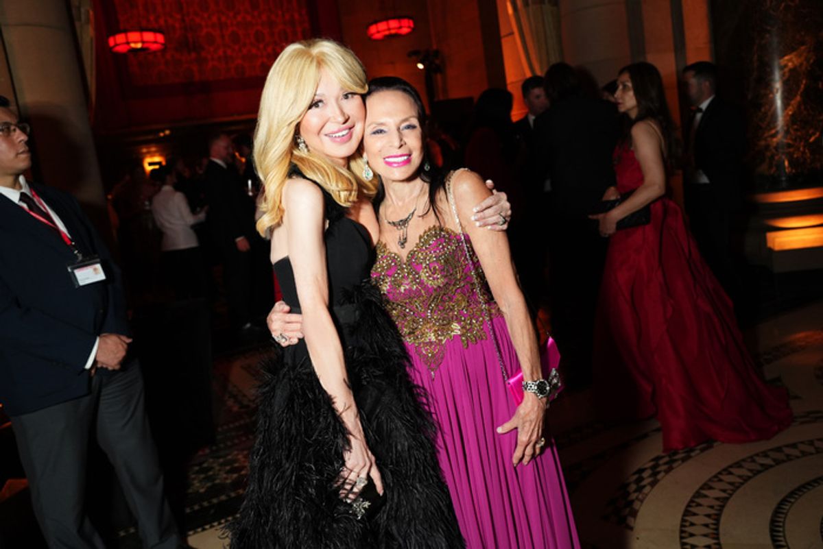 Elizabeth Segerstrom and Galina Novikova  at 