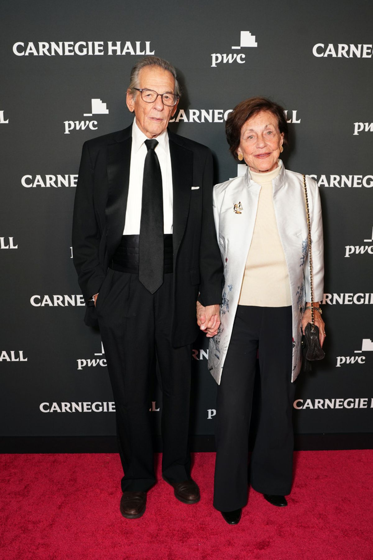 Robert Caro and Ina Caro at 