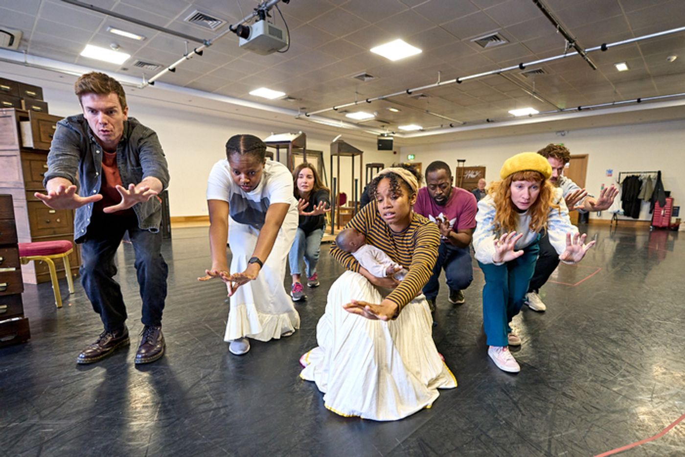 Photos: First Look Inside Rehearsal For Mark Gatiss' A CHRISTMAS CAROL  Image
