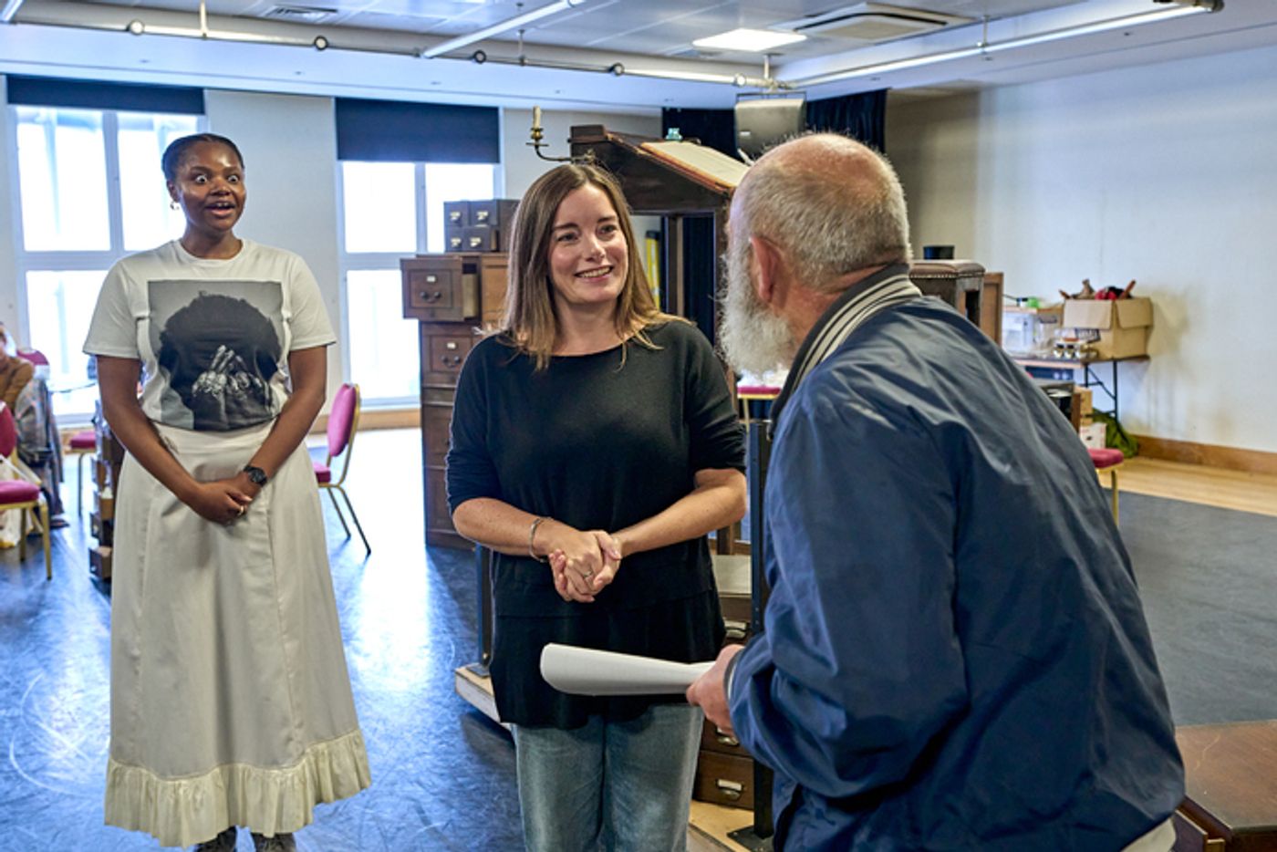 Photos: First Look Inside Rehearsal For Mark Gatiss' A CHRISTMAS CAROL  Image