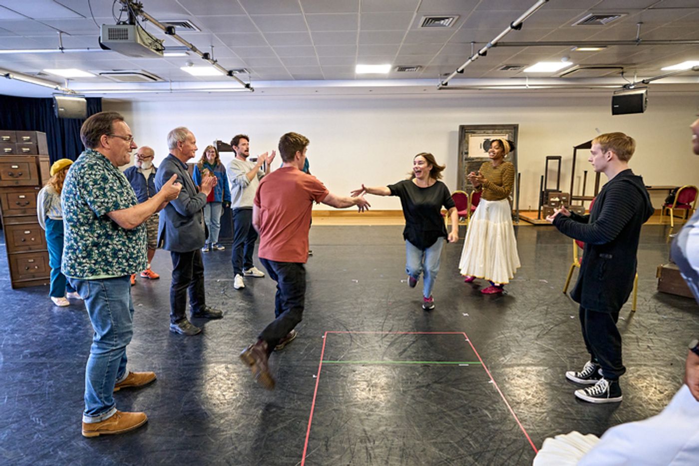 Photos: First Look Inside Rehearsal For Mark Gatiss' A CHRISTMAS CAROL  Image
