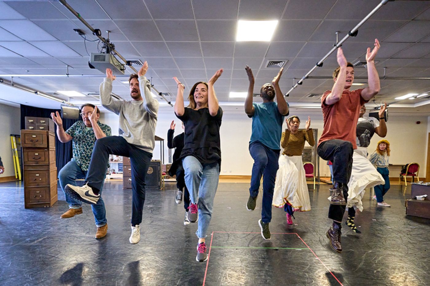 Photos: First Look Inside Rehearsal For Mark Gatiss' A CHRISTMAS CAROL  Image