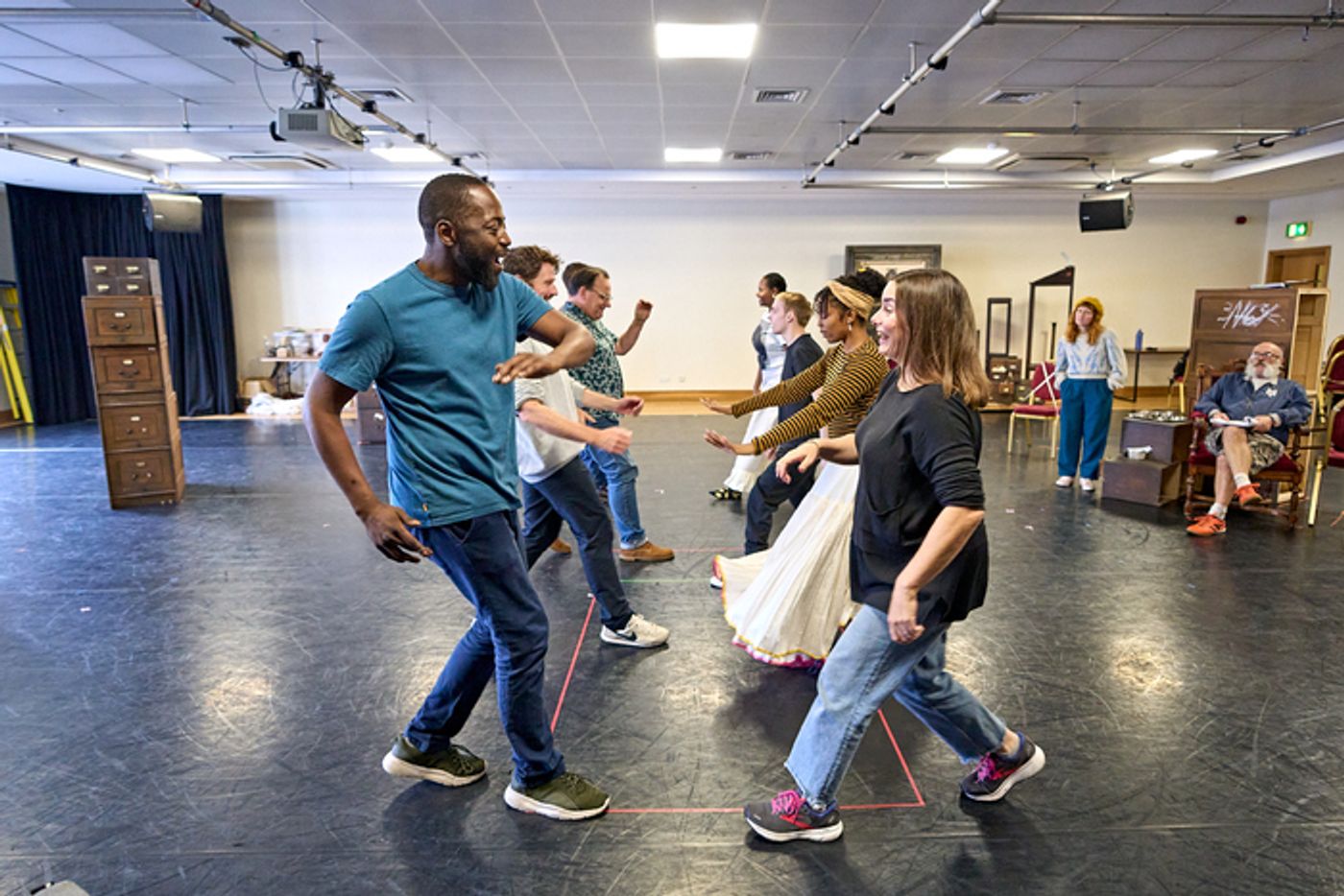 Photos: First Look Inside Rehearsal For Mark Gatiss' A CHRISTMAS CAROL  Image