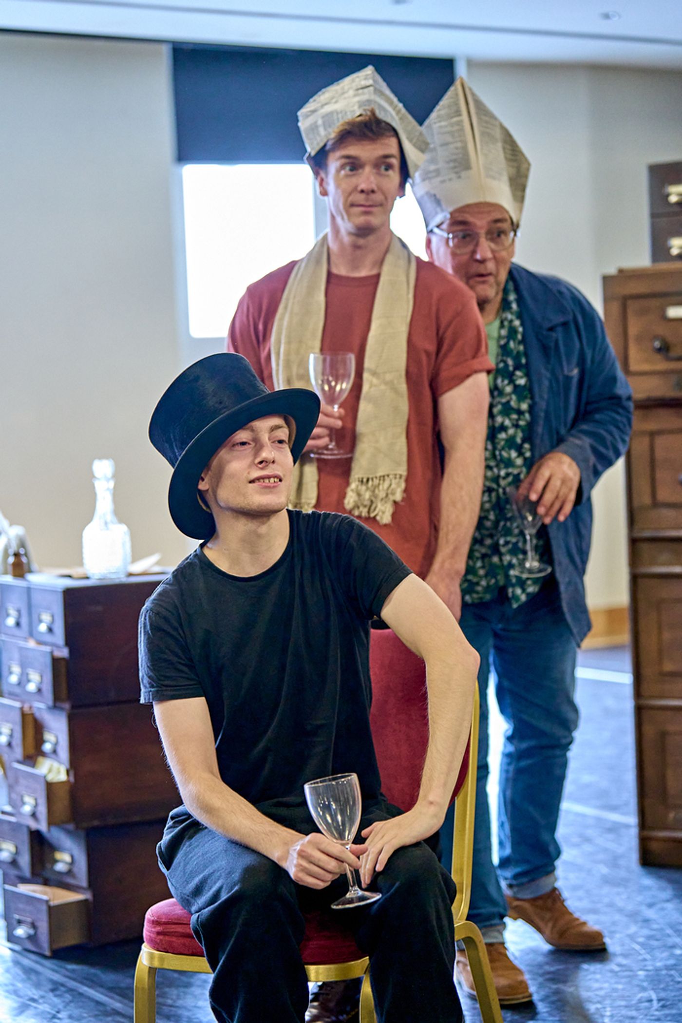 Photos: First Look Inside Rehearsal For Mark Gatiss' A CHRISTMAS CAROL  Image