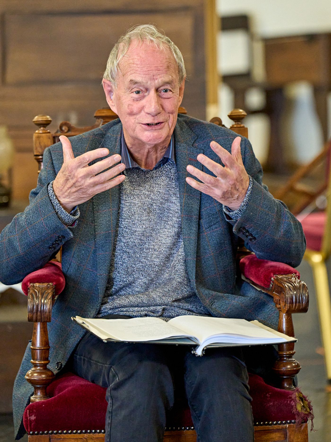Photos: First Look Inside Rehearsal For Mark Gatiss' A CHRISTMAS CAROL  Image