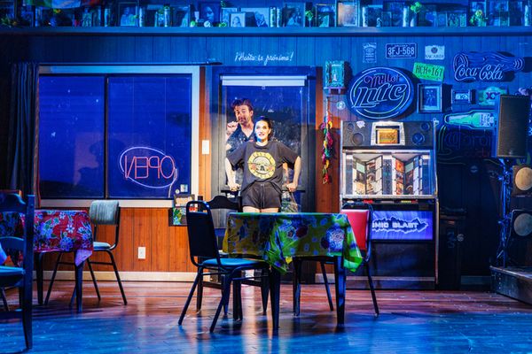 Oliver Tompsett and Lena Hall Photo