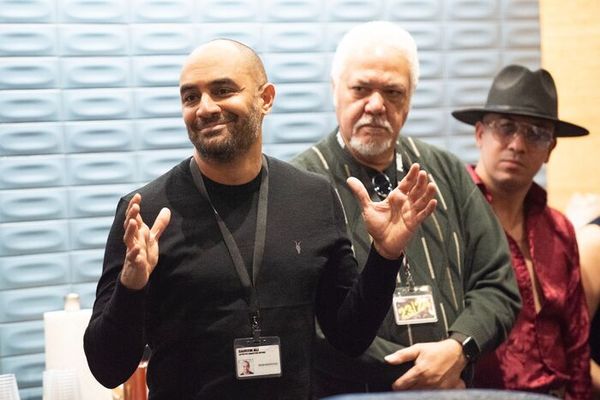 Saheem Ali (Director), David Oquendo, and Renesito Avich (Eliades)
 Photo
