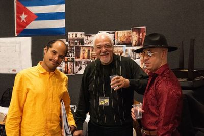  Leonardo Reyna (Young Ruben), David Oquendo, and Renesito Avich (Eliades)
 Photo