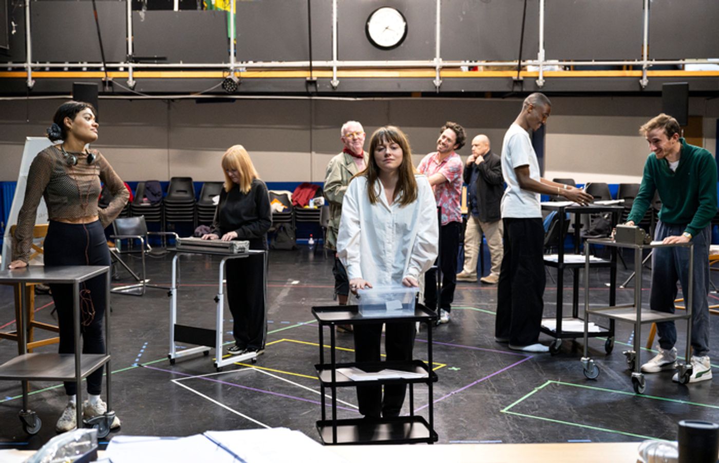 Photos: Go Inside Rehearsals for MACHINAL, Directed By Richard Jones At Theatre Royal Bath's Ustinov Studio  Image