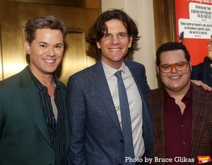 Andrew Rannells, Director Alex Timbers and Josh Gad @ BroadwayWorld Andrew Rannells, Director Alex Timbers and Josh Gad Photo