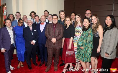 Andrew Rannells, Josh Gad, Alex Timbers, Scott Brown, Anthony King and The Producers  Photo