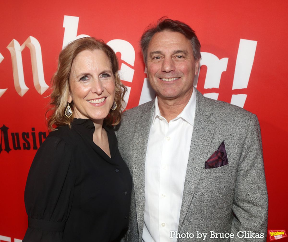 Kristin Caskey and Stephen Lewin at 