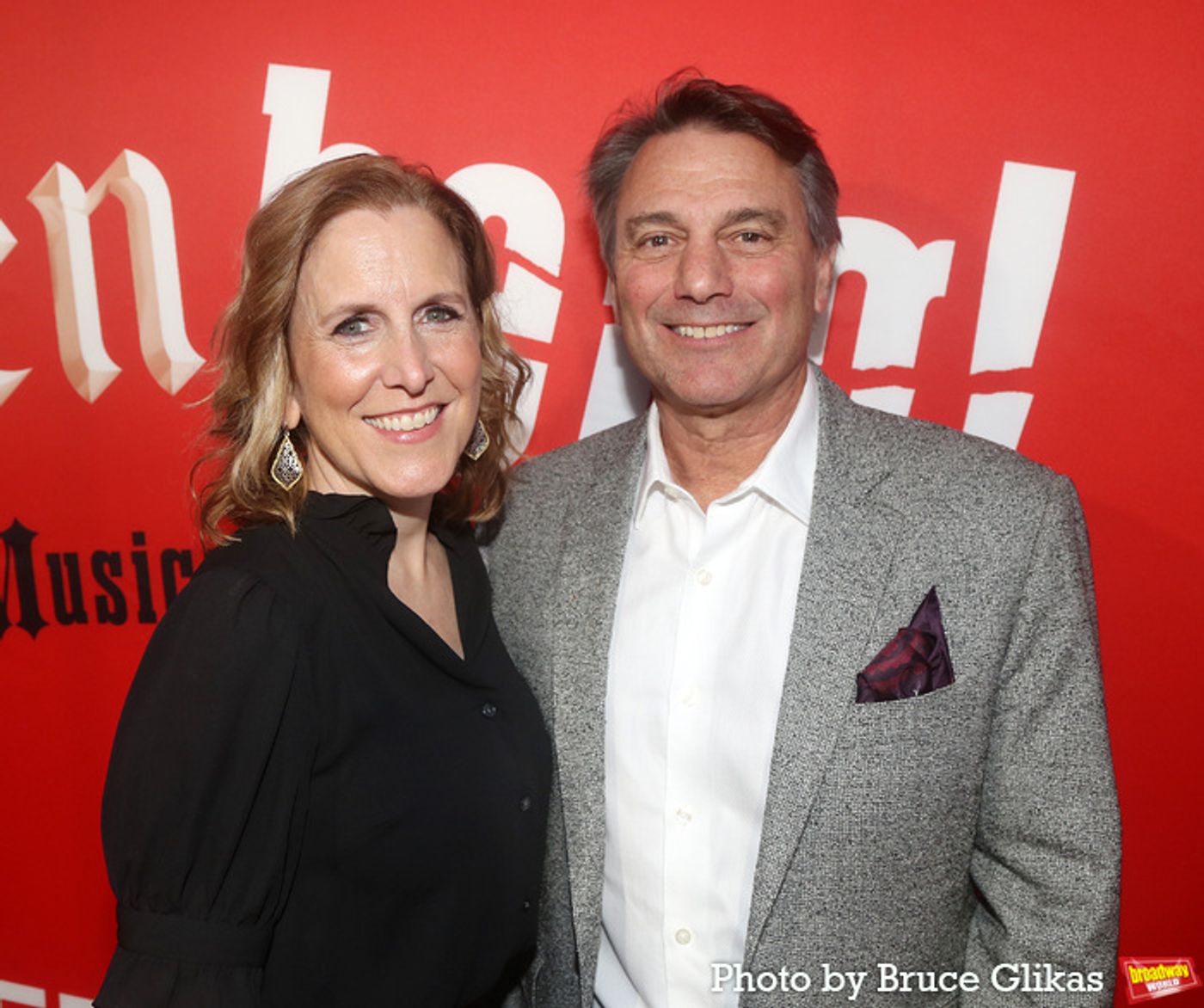 Photos: See Bryan Cranston, Jimmy Fallon, Debra Messing, Anna Wintour & More at GUTENBERG! THE MUSICAL! Opening Night  Image