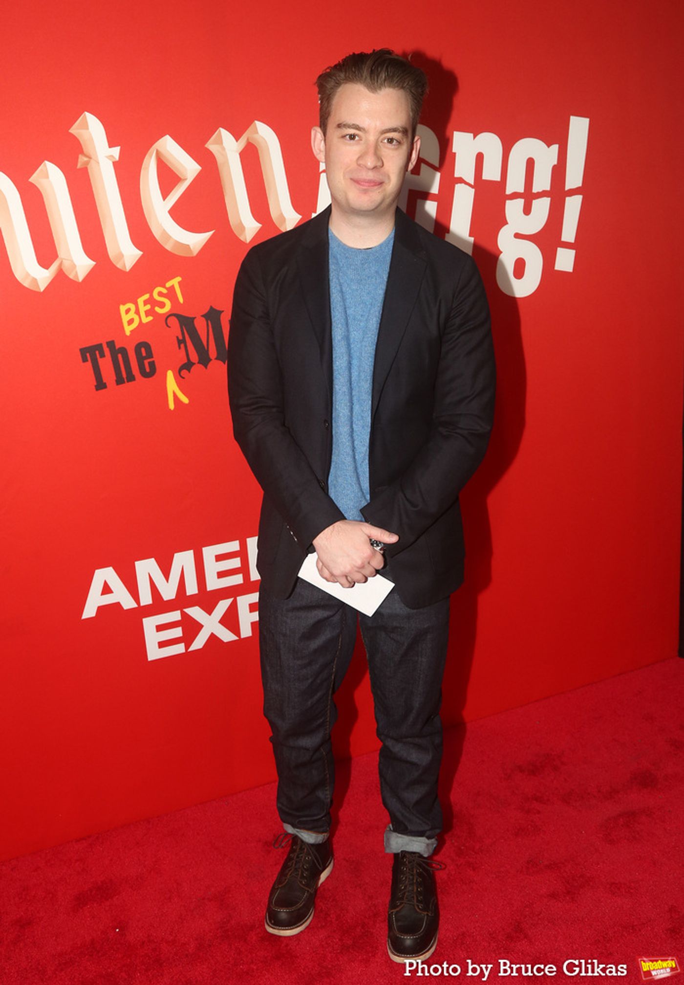 Photos: See Bryan Cranston, Jimmy Fallon, Debra Messing, Anna Wintour & More at GUTENBERG! THE MUSICAL! Opening Night  Image