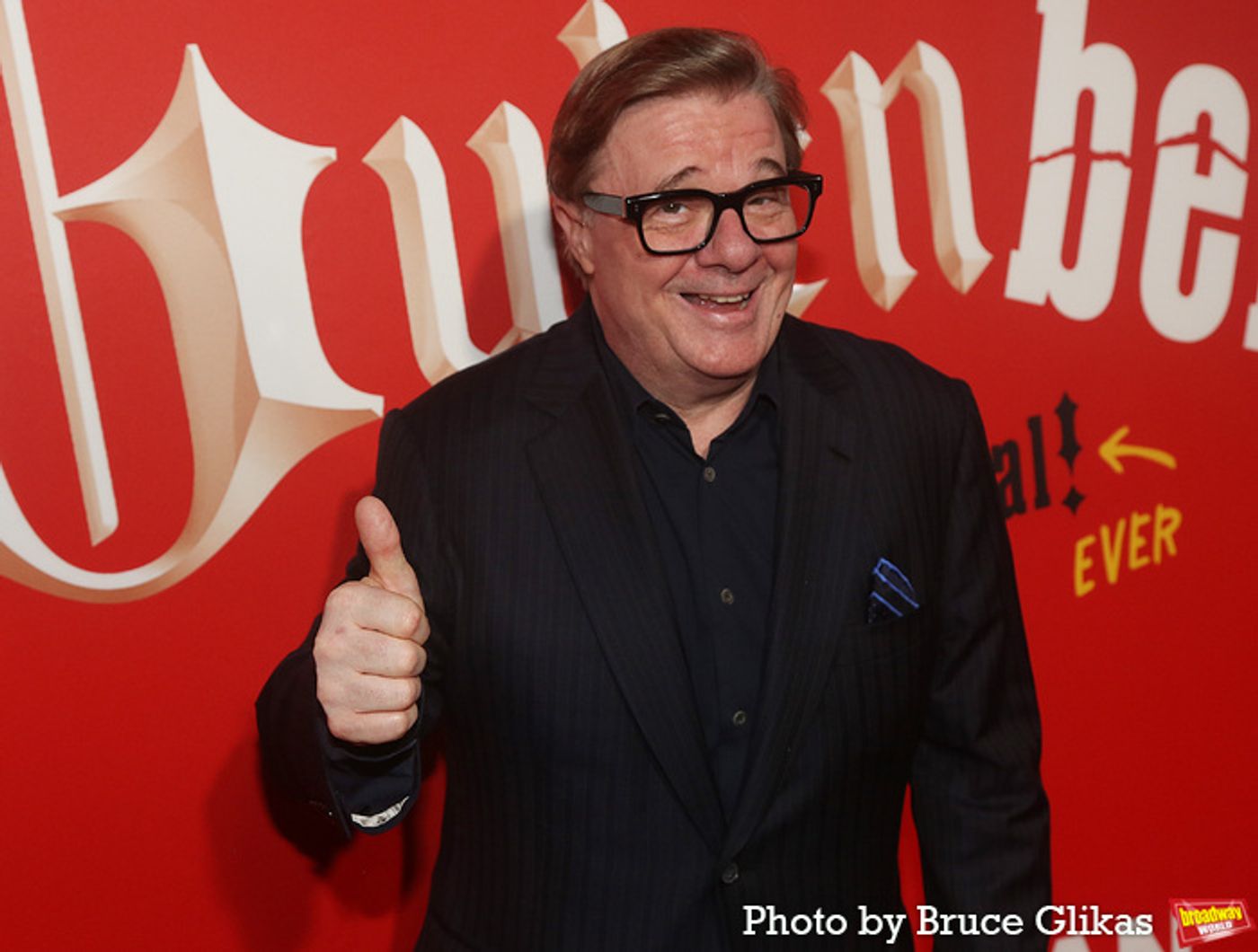 Photos: See Bryan Cranston, Jimmy Fallon, Debra Messing, Anna Wintour & More at GUTENBERG! THE MUSICAL! Opening Night  Image