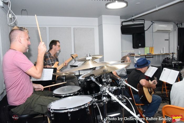 Photos: Go Inside Day 2 of Rehearsals for ROCKERS ON BROADWAY  Image