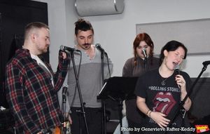 Sam Graham, Nick Pres, Emily Pandal and Isabelle Gottfried @ BroadwayWorld Sam Graham, Nick Pres, Emily Pandal and Isabelle Gottfried Photo