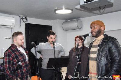 Sam Graham, Nick Prez, Emily Pandal and Apollo Levine Photo