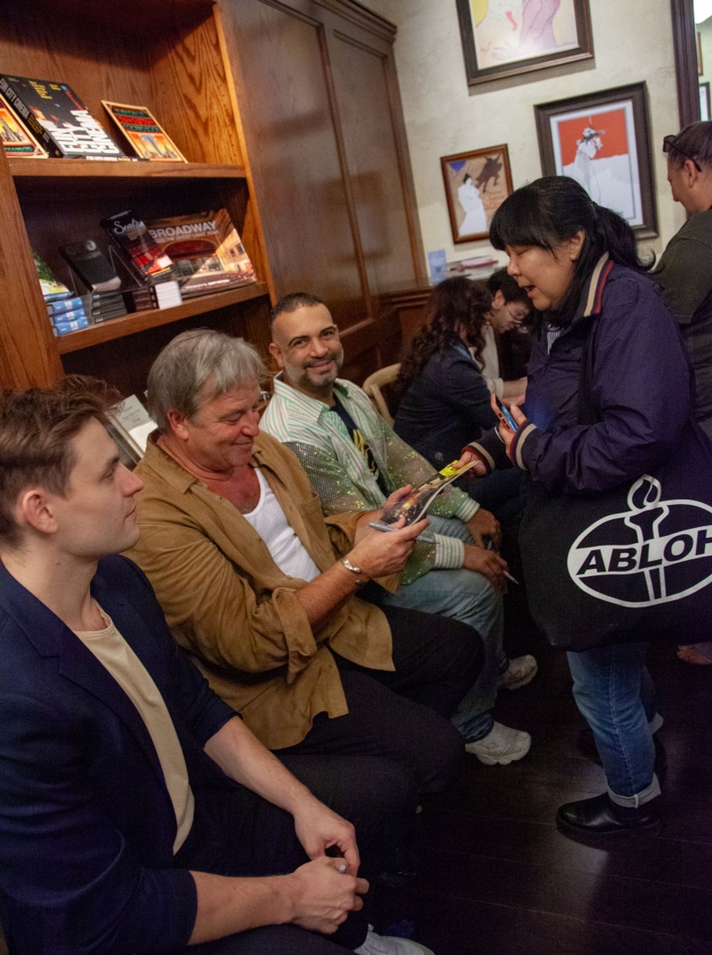 Photos: NEW YORK, NEW YORK Cast Reunites For Album Signing at The Drama Book Shop Photos: NEW YORK, NEW YORK Cast Reunites For Album Signing at The Drama Book Shop Image