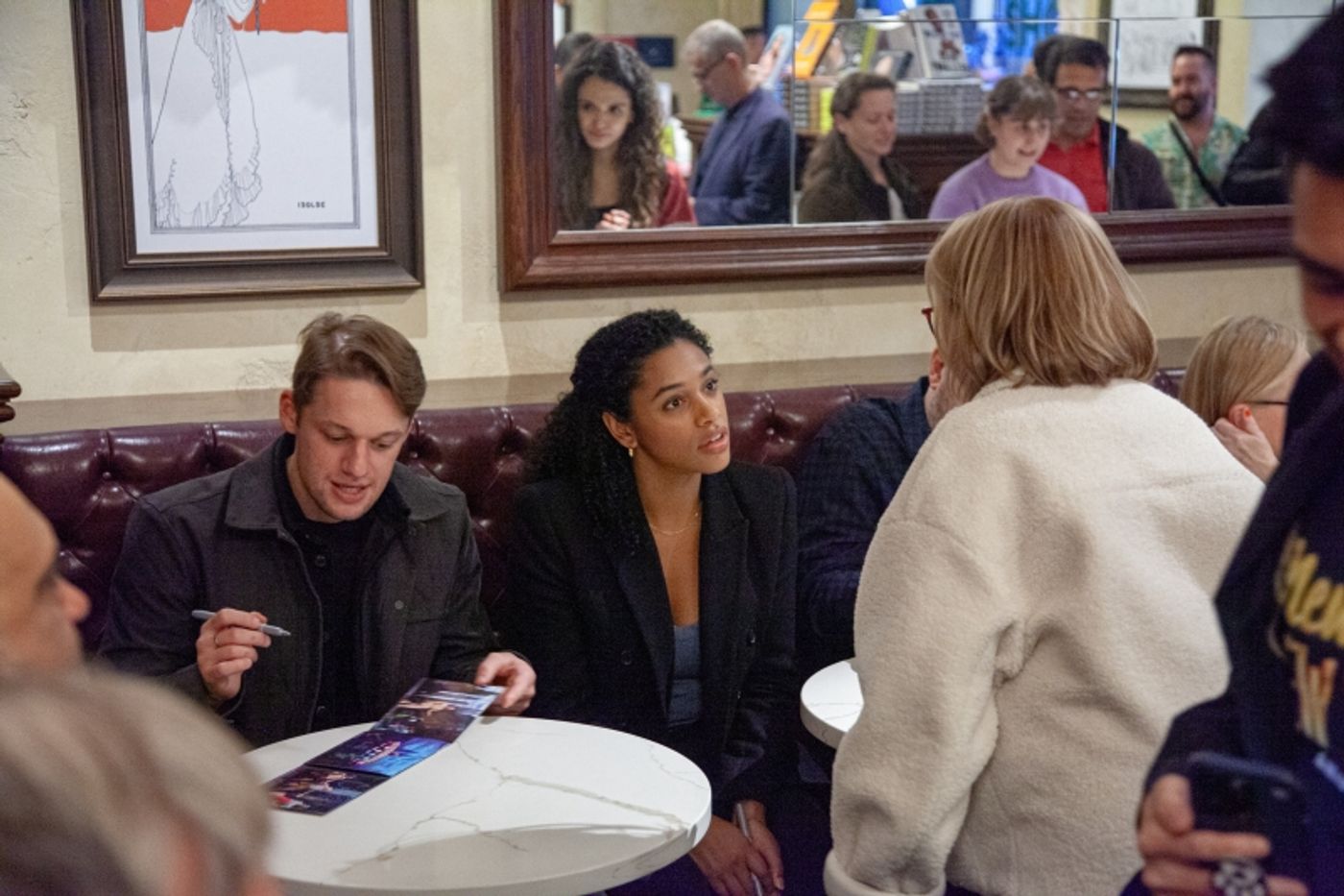 Photos: NEW YORK, NEW YORK Cast Reunites For Album Signing at The Drama Book Shop Photos: NEW YORK, NEW YORK Cast Reunites For Album Signing at The Drama Book Shop Image