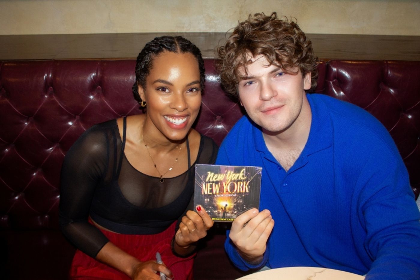 Photos: NEW YORK, NEW YORK Cast Reunites For Album Signing at The Drama Book Shop  Image