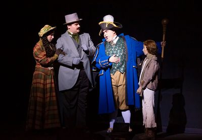 Delilah Mae Bank, Jesus A. Chavarria, Andrew Metzger and Alexander Koshelev Photo