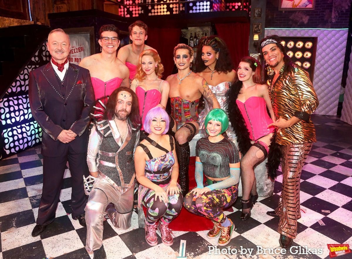 Benjamin Howes, Jason Forbach, Tim Shea, Mike Bindeman, Kristen Martin, Julia Joy, Frankie Grande, Alyssa Wray, Natalie Welch, Larkin Reilly and Stanley Martin at 