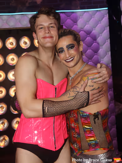 Mike Bindeman and Frankie Grande Photo