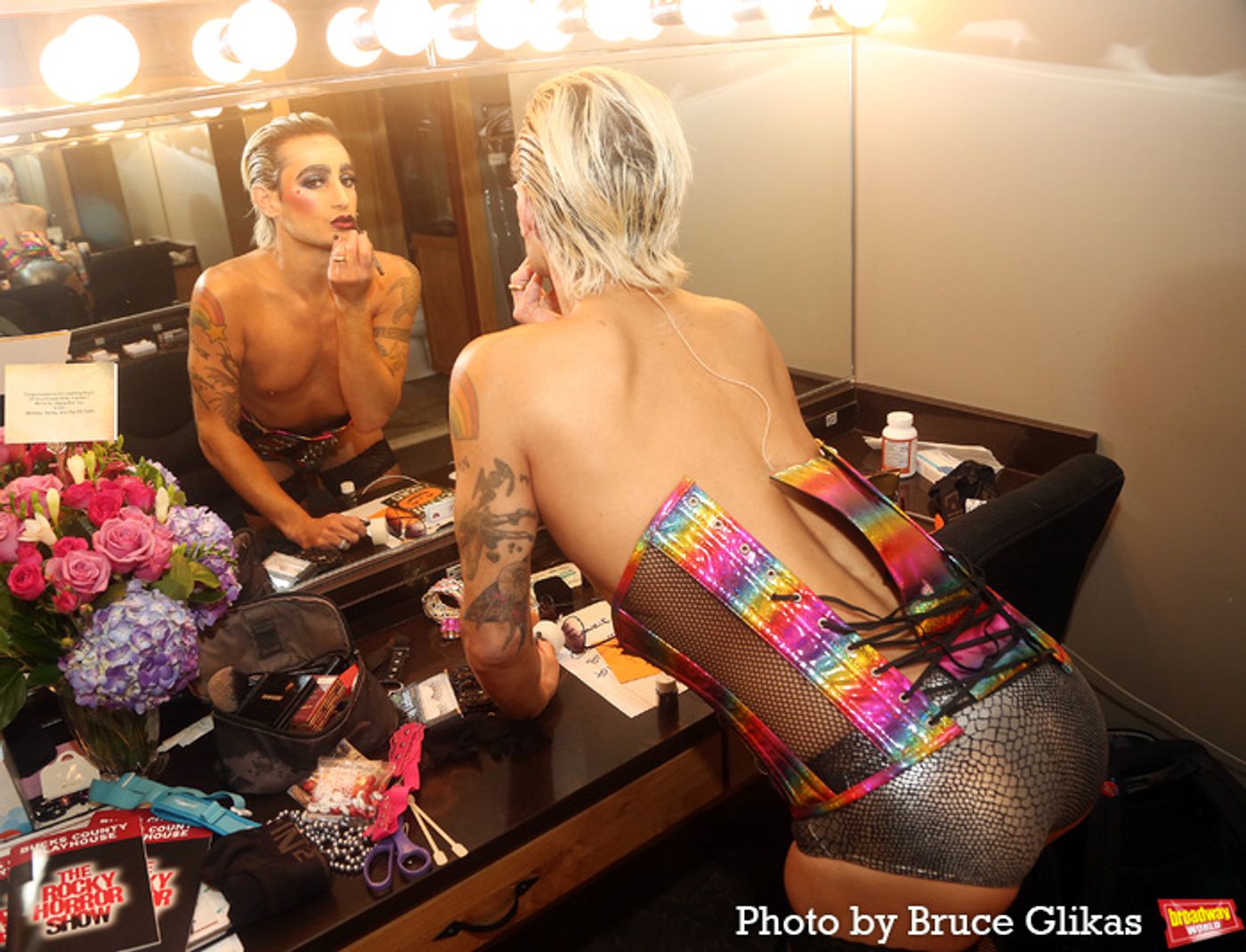 Photos: Go Backstage with Frankie Grande at THE ROCKY HORROR SHOW at Bucks County Playhouse  Image
