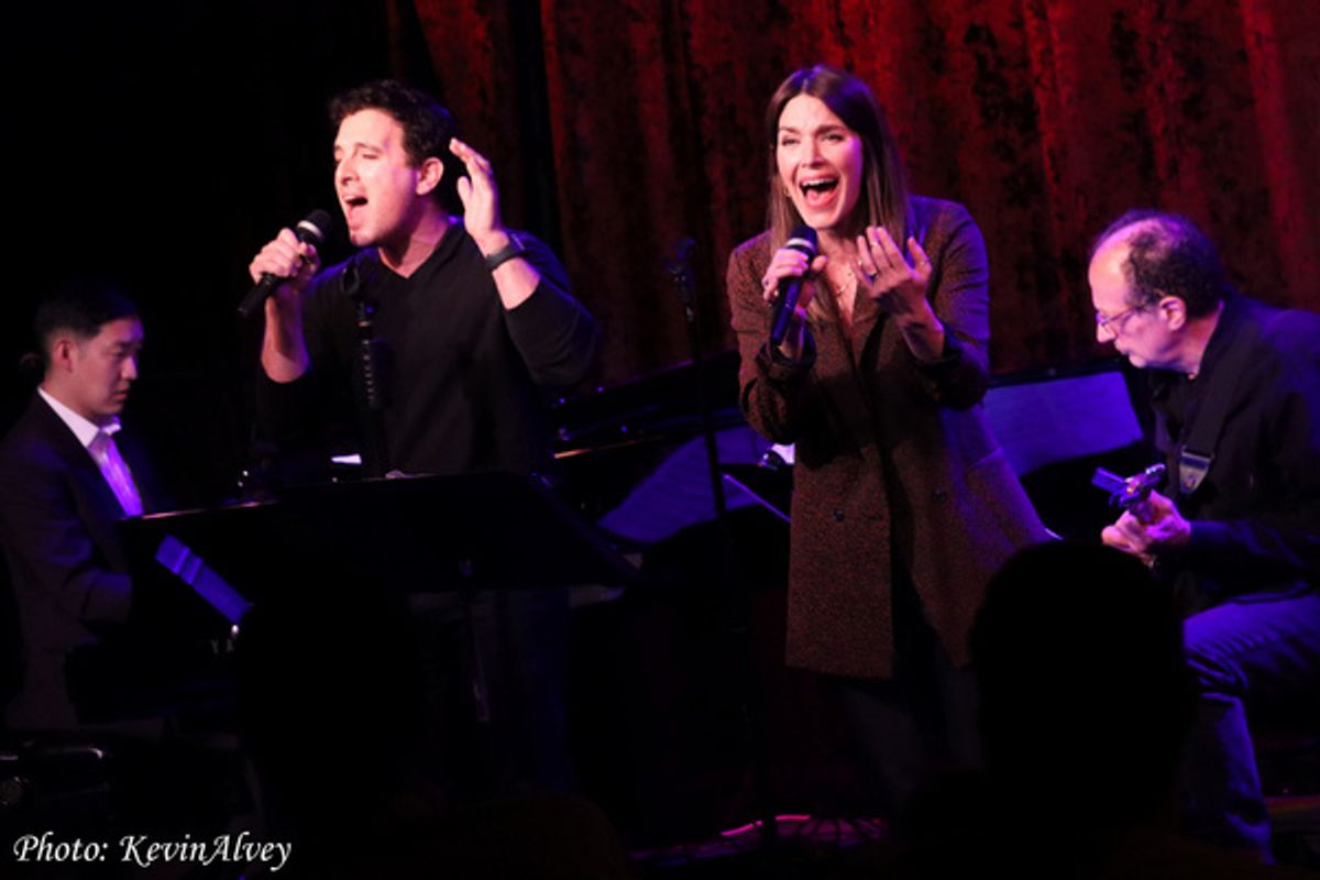 Jarrod Spector, Kelly Barrett at 