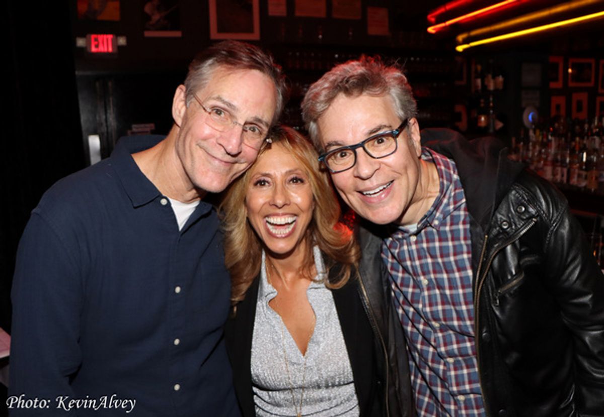 Howard McGillin, Amanda Green, Richard Samson at 